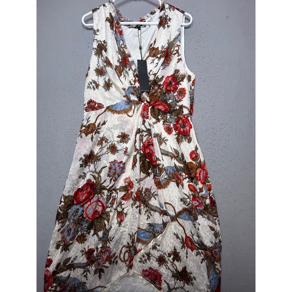 Kobi Halperin Carine Dress Floral Ivory Multi Large Womens